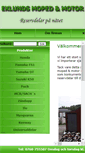 Mobile Screenshot of eklundsmopedomotor.com